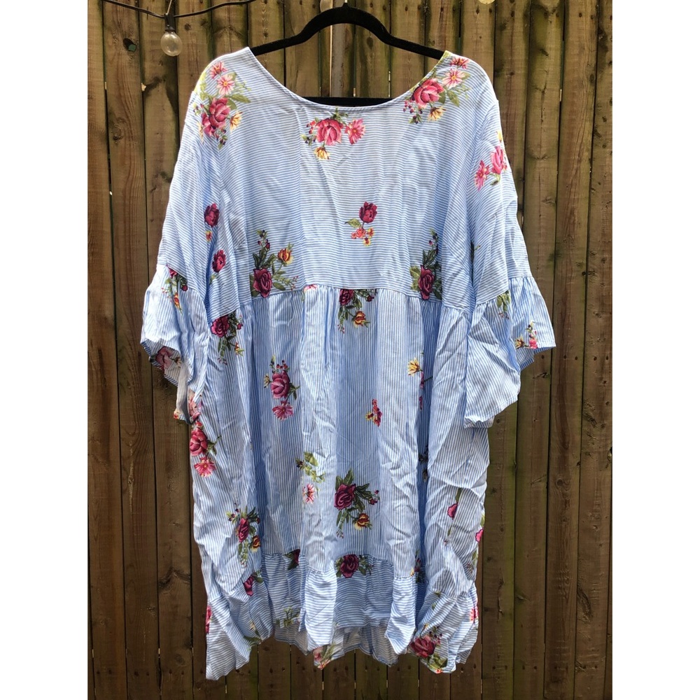 🌸🌸 Floral Striped Smock Dress 🌸🌸